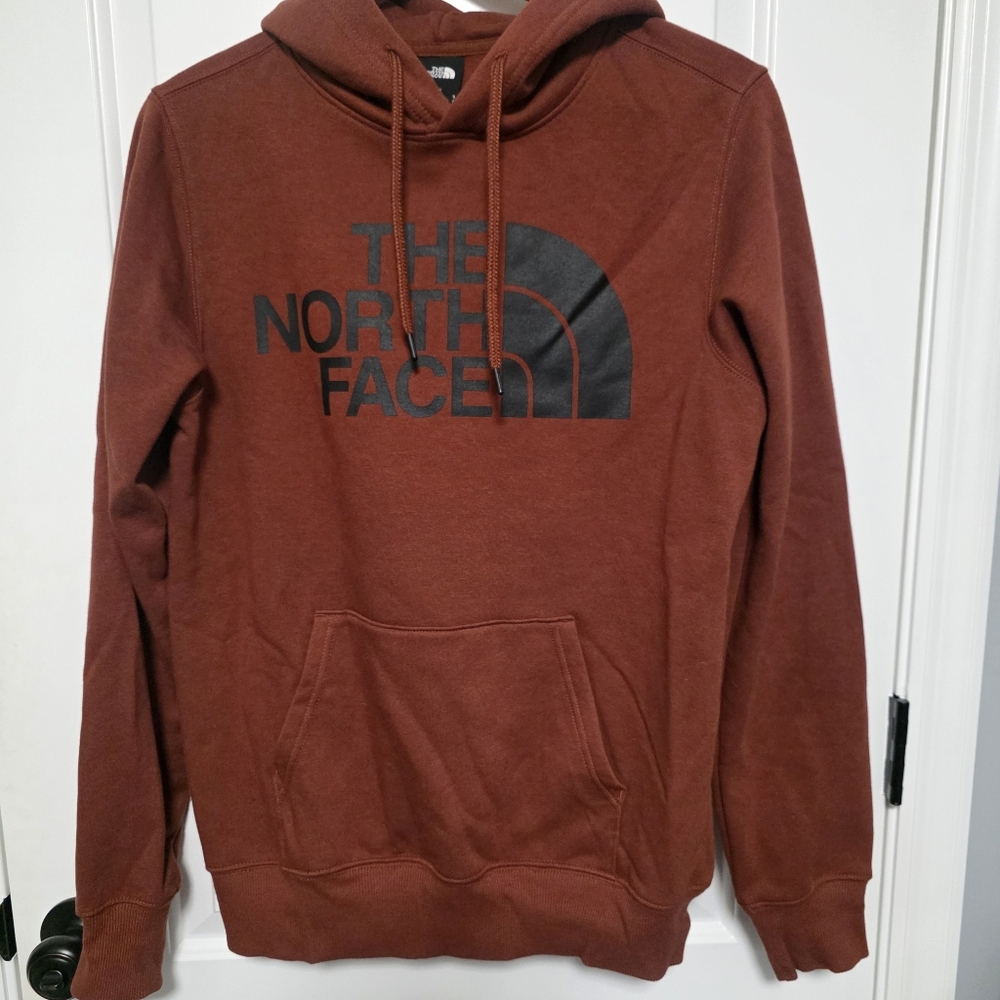 The North Face Hoodie Sweatshirt Rust Men's S